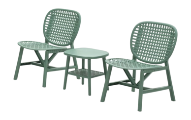 Balkonset Garden Impressions Andria Moss Green (3-Delig)