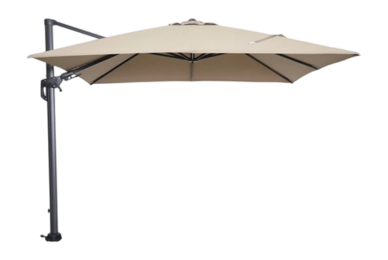 Zweefparasol Garden Impressions Hawaii Taupe 300x300 cm