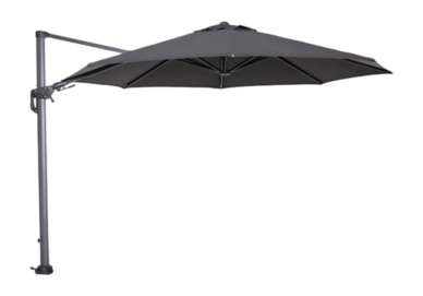 Zweefparasol Garden Impressions Hawaii Licht Grijs 350 cm