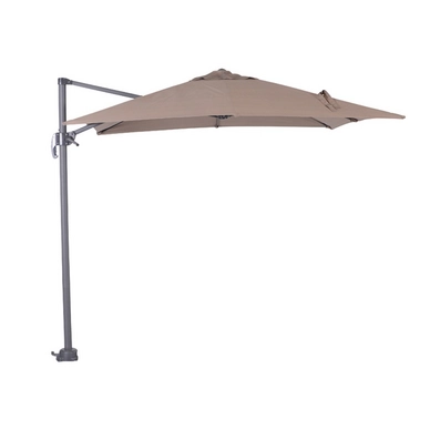 Zweefparasol Garden Impressions Hawaii S Taupe 250x250 cm