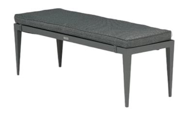 Tuinbank Garden Impressions Bali Carbon Black 110 cm