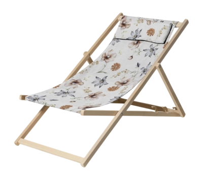 Houten Strandstoel Madison Florina Natural (120 x 55 cm)