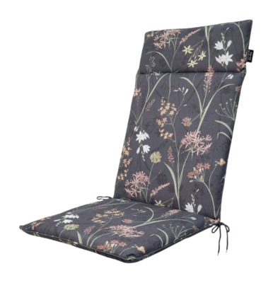 Tuinstoelkussen Madison Universeel Donna Grey Outdoor Hoge Rug (120 x 50 cm)
