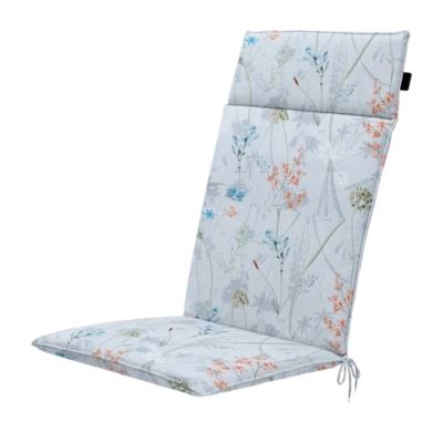 Tuinstoelkussen Madison Universeel Donna Azure Outdoor Hoge Rug (120 x 50 cm)