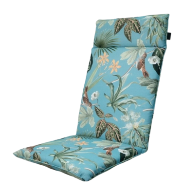 Sitzauflage Madison Universal Grasse Aqua Natural Outdoor Hohe Rückenlehne (120 x 50 cm)