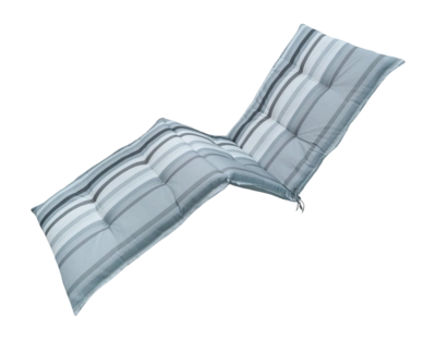 Coussin Bain de Soleil Madison Righe Grey (200 x 65 cm)