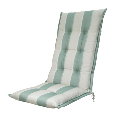 Coussin de Chaise de Jardin Madison Banda Khaki (Dossier Haut 123 x 50 cm)