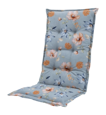 Sitzauflage Madison Florina Blue Hohe Rückenlehne (123 x 50 cm)