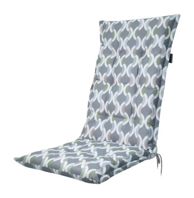 Tuinstoelkussen Madison Trivia Grey Grey Hoge Rug (123 x 50 cm)