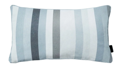 Dekokissen Madison Mit Paspel Righe Blue (30 x 50 cm)