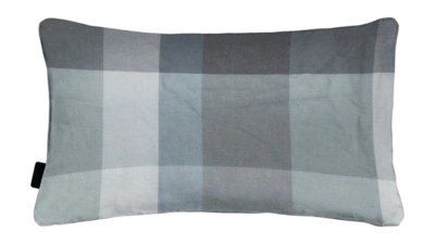 Sierkussen Madison Met Paspel Sya Grey (30 x 50 cm)