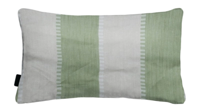 Coussin Décoratif Madison avec Passepoil Banda Kaki (30 x 50 cm)