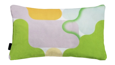 Coussin Décoratif Madison Grafi Lila (30 x 50 cm)