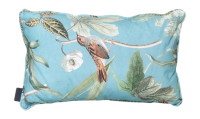 Coussin Décoratif Madison Grasse Aqua Natural Outdoor Finishing (30 x 50 cm)