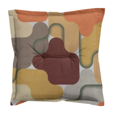 Galette de Chaise Madison Universel Grafi Bordo (50 x 50 cm)
