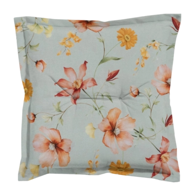 Zitkussen Madison Universeel Florina Orange (50 x 50 cm)
