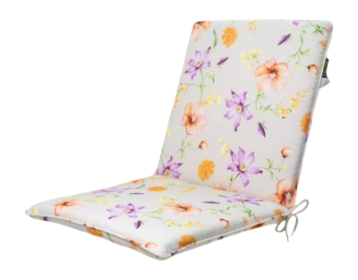 Coussin de Chaise empilable Madison Universel Florina Lilas (97 x 49 cm)