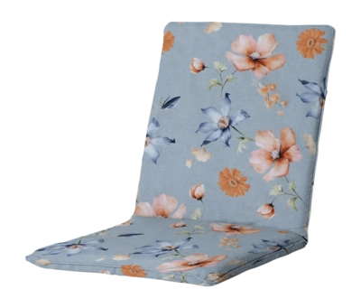 Coussin de Chaise Empilable Madison Universel Florina Blue (97 x 49 cm)