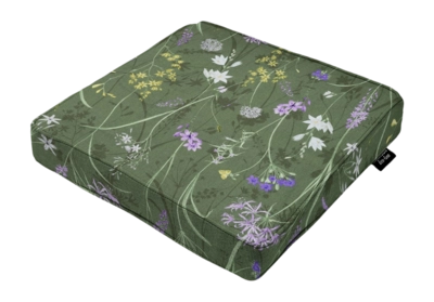 Coussin de Siège  Madison Luxe Donna Vert + Nature Finition Extérieure (40 x 40 cm)