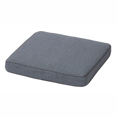 Lounge Kissen Madison Luxe Melange Ice Blue (73 x 73 cm)
