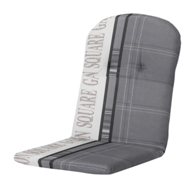 Kuipstoelkussen Madison Kuip Garden Grey (96 x 45 cm)