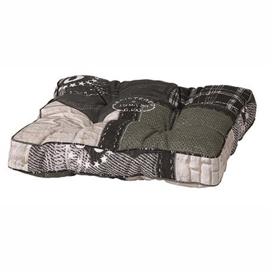 Matraskussen Madison Florance Jochem Grey (47 x 47 cm)