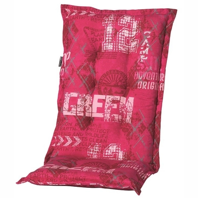 Tuinkussen Madison Spirit Fuchsia Lage Rug
