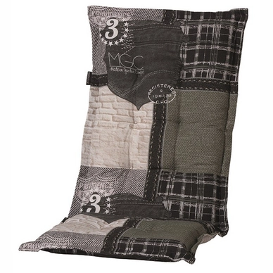 Tuinkussen Madison Jochem Grey Hoge Rug