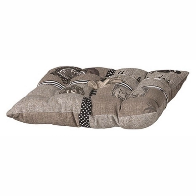 Toscanekussen Madison Xara Taupe (46 x 46 cm)