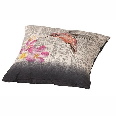 Sierkussen Madison Hannah Grey (60 x 40 cm)