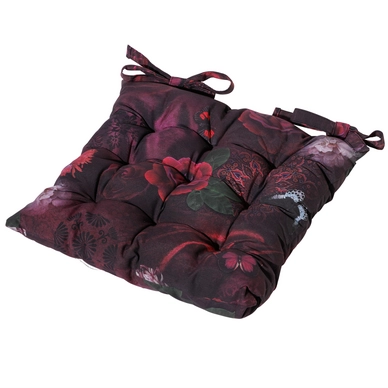 Toskana-Kissen Madison Velvet Red (46 x 46 cm)
