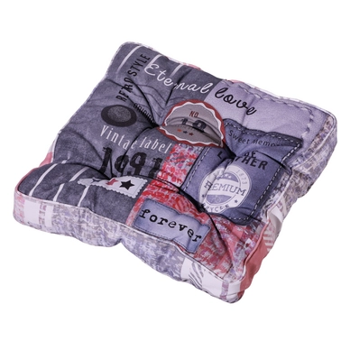 Matraskussen Madison Florance Ruita Red (47 x 47 cm)