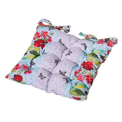 Toscanekussen Madison Lilly Aqua (46 x 46 cm)