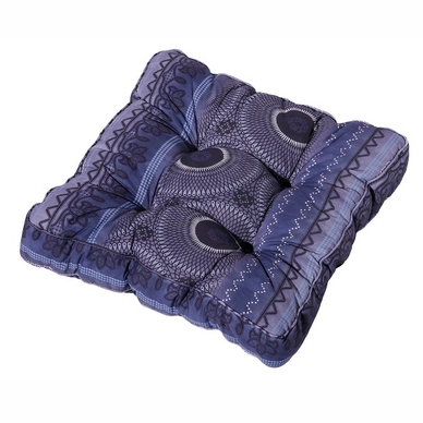 Matraskussen Madison Florance Marian Blue (47 x 47 cm)