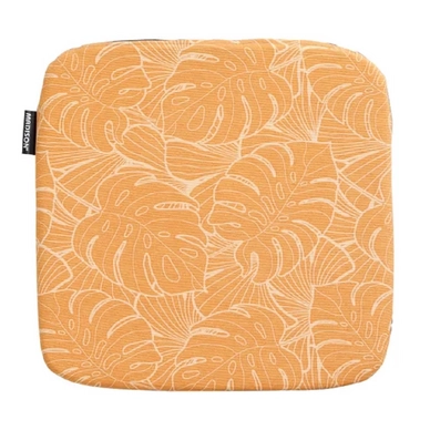 Galette de Chaise Madison Modern Dining Outdoor Palm Yellow (40 x 40 cm)