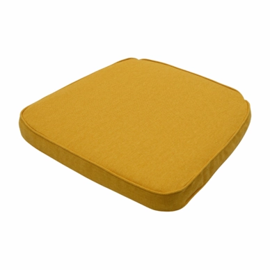 Galette de Chaise Madison Recycled Canvas Gold (48 x 48 cm)