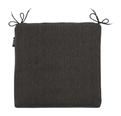 Coussin de Siège  Madison Universel Zip Gris Foncé Éco + Nature Extérieur (40 x 40 cm)