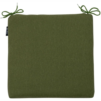 Galette de Chaise Madison Recycled Canvas Moss Green (40 x 40 cm)