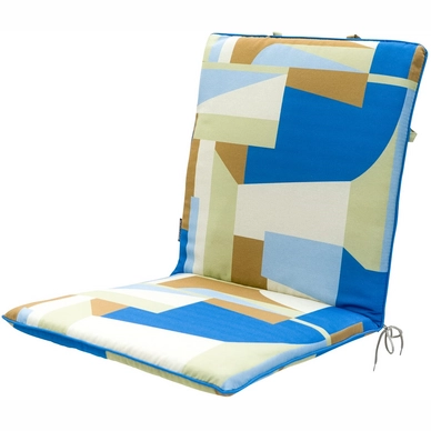 Stapelstoelkussen Madison Patch Azur (97 x 49 cm)