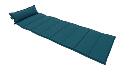 Bankkussen Madison Living Plaid Loneta Eco Aegean Blue (180 x 68 cm)
