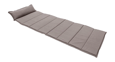 Coussin de Banc Madison Living Plaid Panama Taupe (180 x 68 cm)
