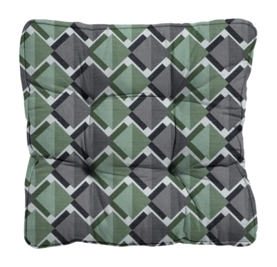 Coussin Matelas Madison Florance Siem Green (47 x 47 cm)