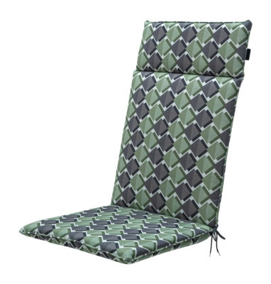 Coussin de Jardin Madison Universeel Siem Green Dossier Haut