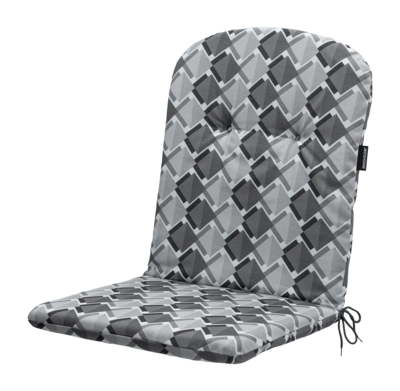 Kuipstoelkussen Madison Siem Grey (45 x 96 cm)