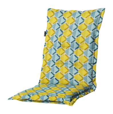 Coussin de Jardin Madison Siem Yellow Dossier Bas