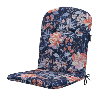 Kuipstoelkussen Madison Maxime Indigo (45 x 96 cm)