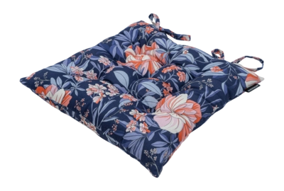 Coussin Toscan Madison Maxime Indigo (46 x 46 cm)