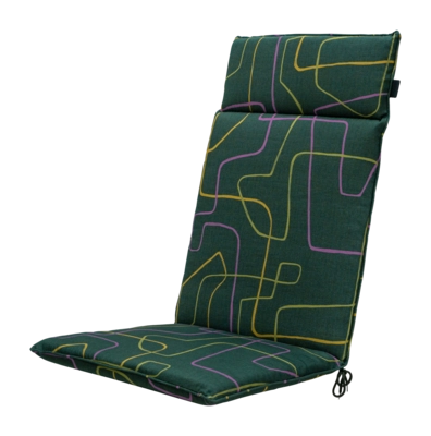 Coussin de Jardin Madison Universeel Joah Green Dossier Haut
