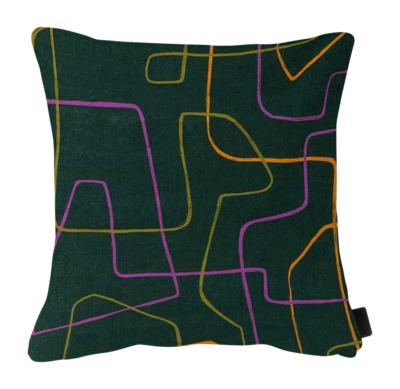 Sierkussen Madison Joah Green (50 x 50 cm)