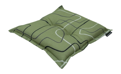 Sitzkissen Madison Universal Joah Sage Black Grey White (50 x 50 cm)